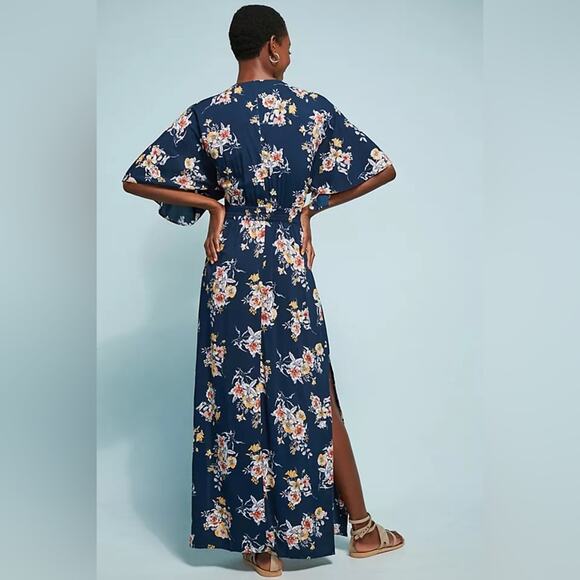 Anthro Seafolly Midsummer Floral Maxi - Picture 3 of 8